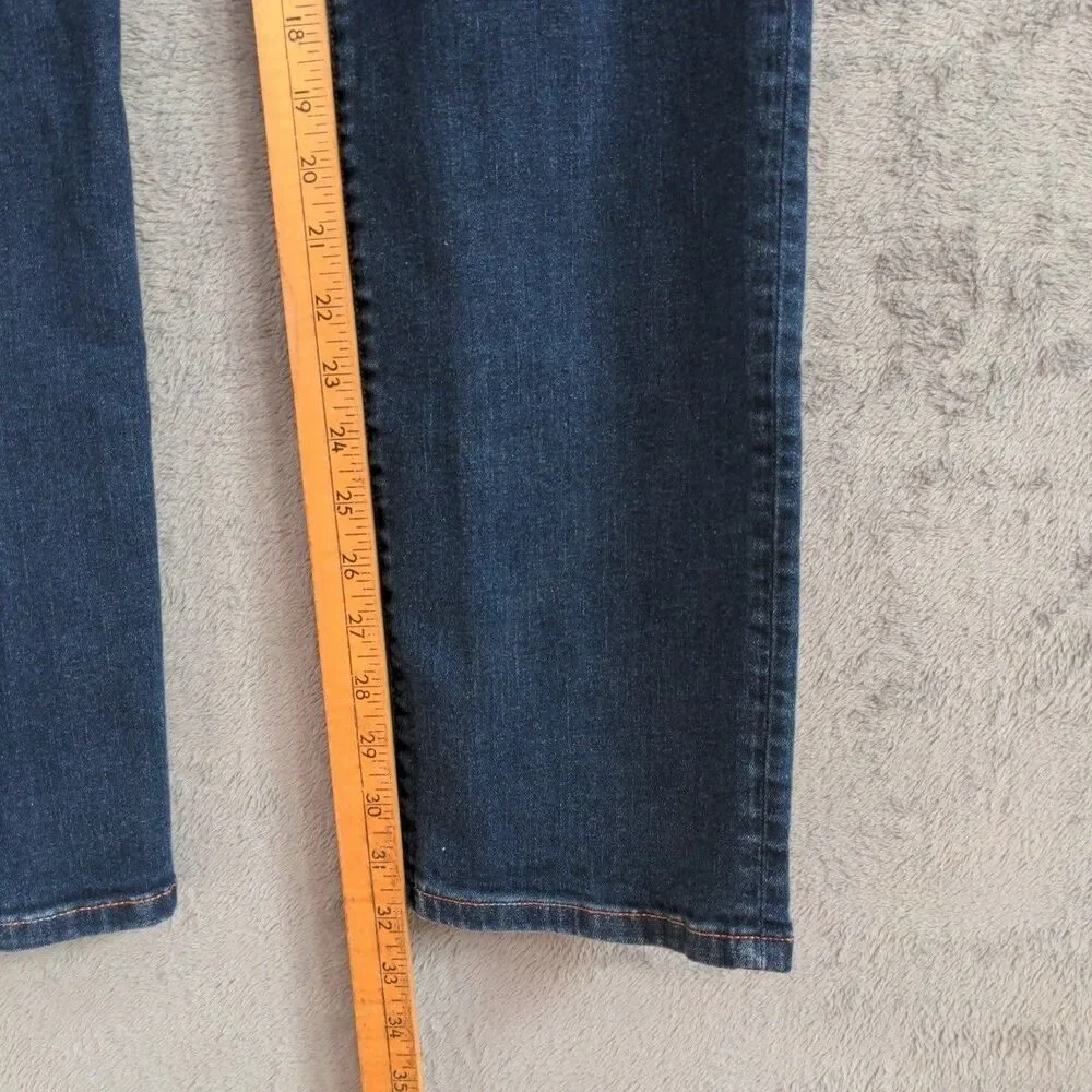Banana Republic Slim Fit Skinny Jeans Mens 32x32 Dark Wash Denim Cotton Blend
